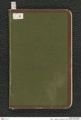 Seite 1, Tagebuch "Willendorf 1908" (NHMW-PRAE-BBB-01)